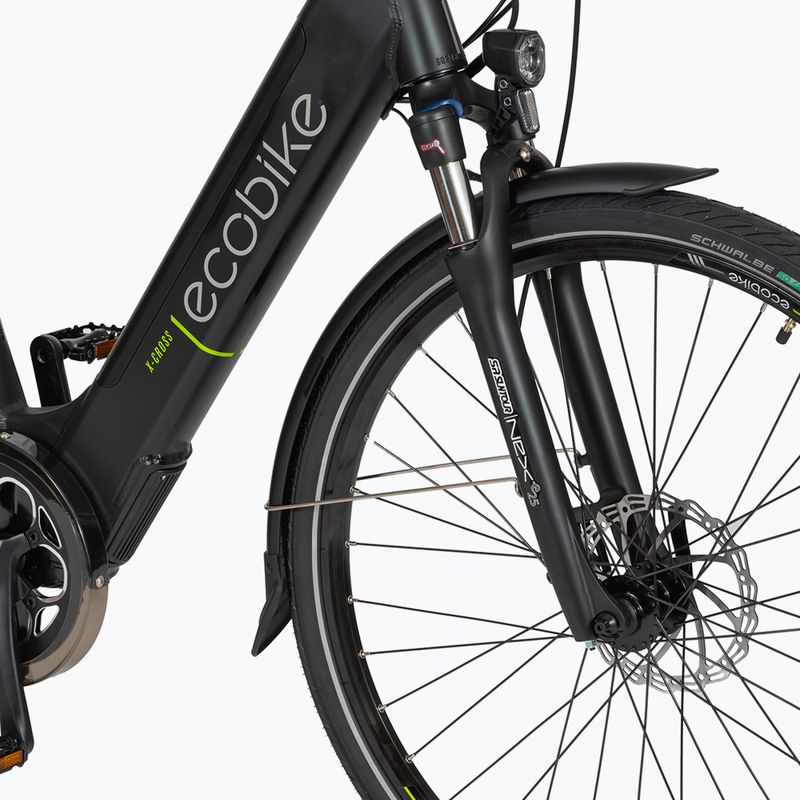 Ecobike X-Cross M/13Ah elektromos kerékpár fekete 1010303 7