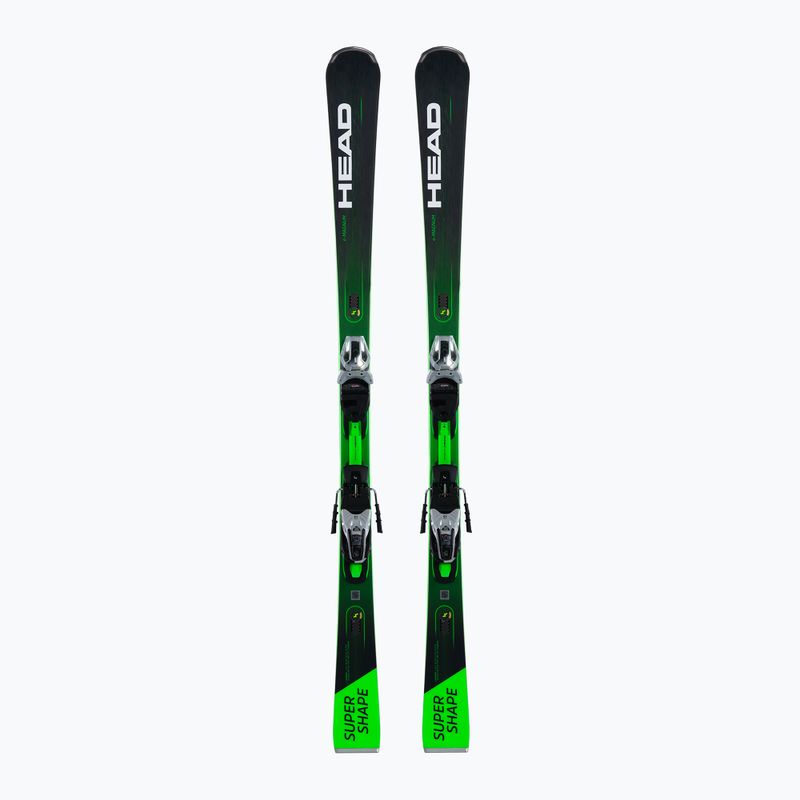 HEAD Supershape e-Magnum SW SF-PR+Protector PR 13 zöld 313301/100880 downhill sílécek