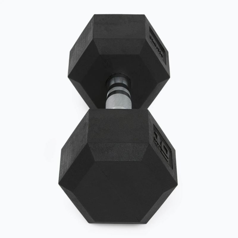 XTREXO Hex gumírozott súlyzó 10 kg HXD100 3