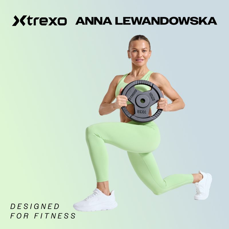 XTREXO öntöttvas súly TRX-ICP002 2,5 kg króm 2