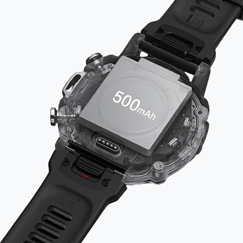 Óra + Mérleg + Táska + Bidon Amazfit Falcon ezüst-fekete W2029OV1N 12