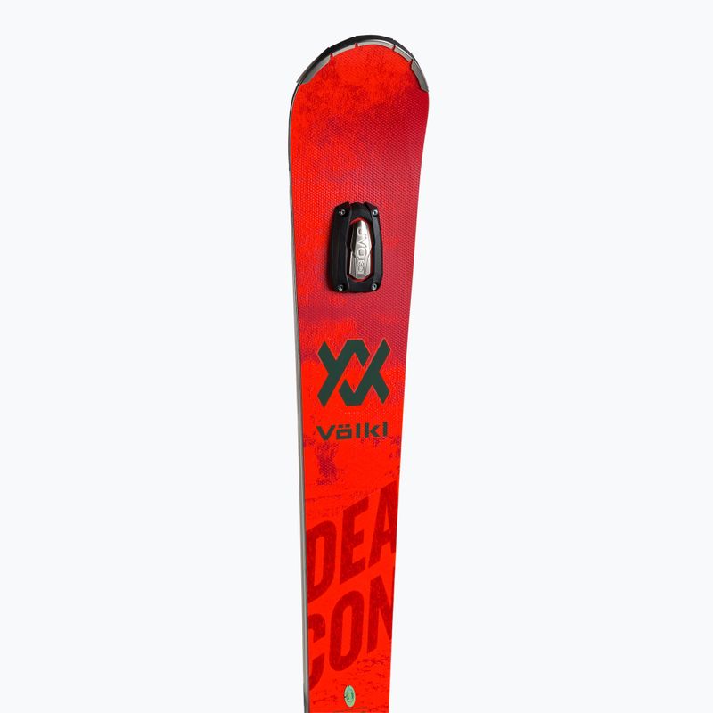 Völkl Deacon 74+RMotion2 16 GW lesiklás síléc piros/szürke 121151/6977R1.VR 8