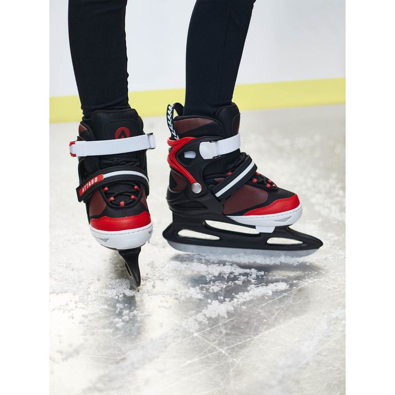 Gyermek korcsolya ATTABO ICEBLADE 01 fekete/piros 11