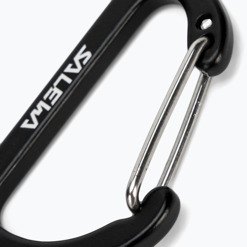 Salewa lapos Wiregate karabinerek 2 db fekete 00-0000034103 3