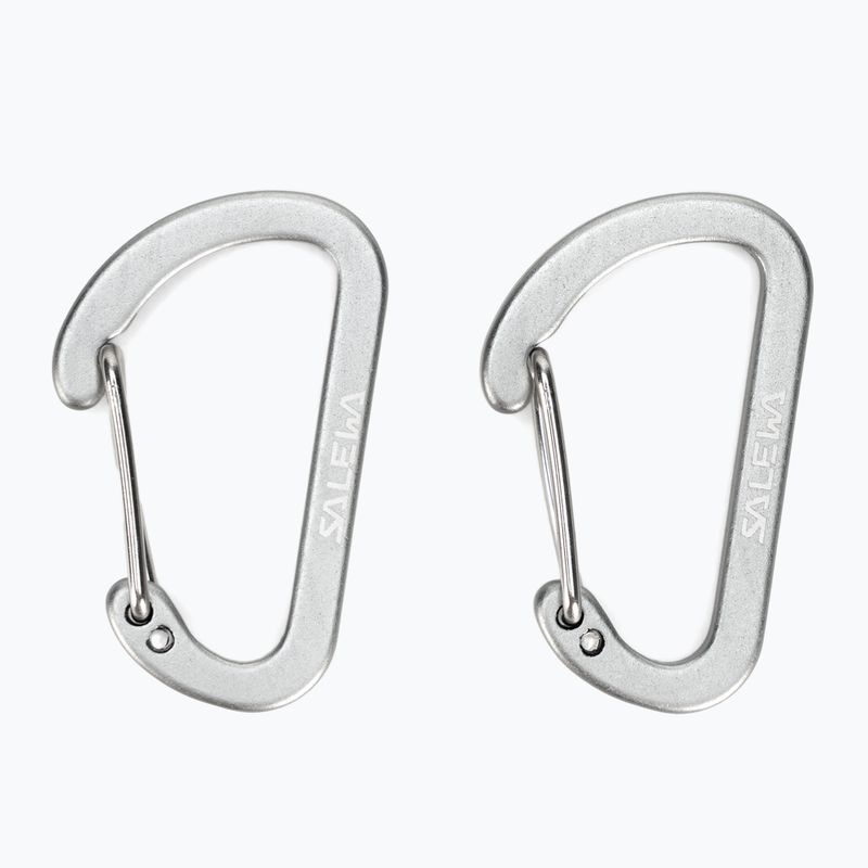 Salewa lapos Wiregate karabinerek 2 db. szürke 00-0000034103