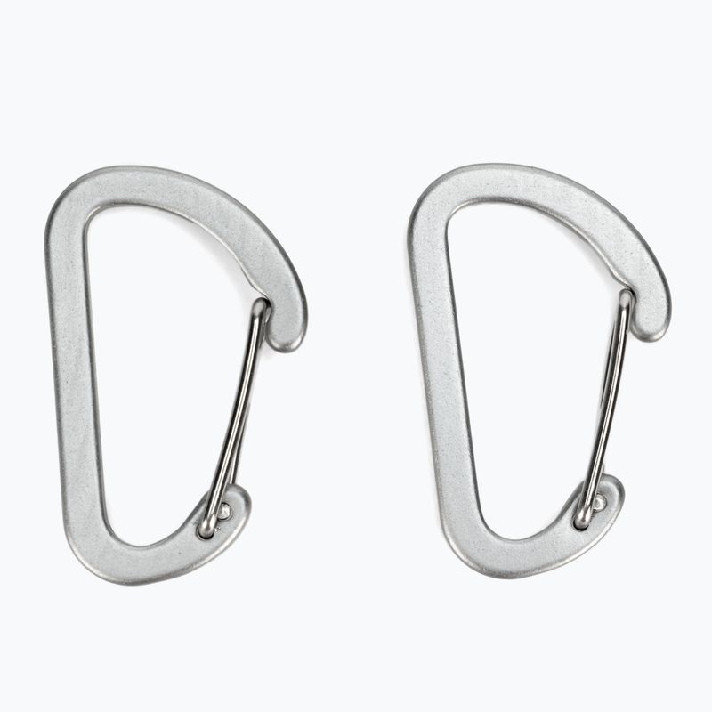 Salewa lapos Wiregate karabinerek 2 db. szürke 00-0000034103 2