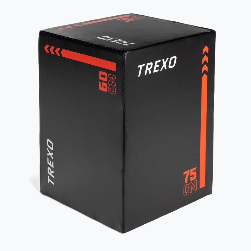 TREXO plyometric box TRX-PB30 30 kg fekete 5