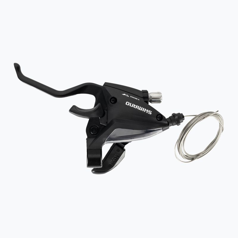 Shimano ST-EF500 3rz fekete bal oldali kerékpárkormány 3