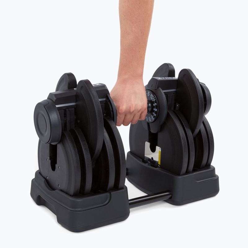 Kézisúly/súlyzó 2in1 XTREXO TRX-ABD40 1-40 kg fekete/narancssárga 8