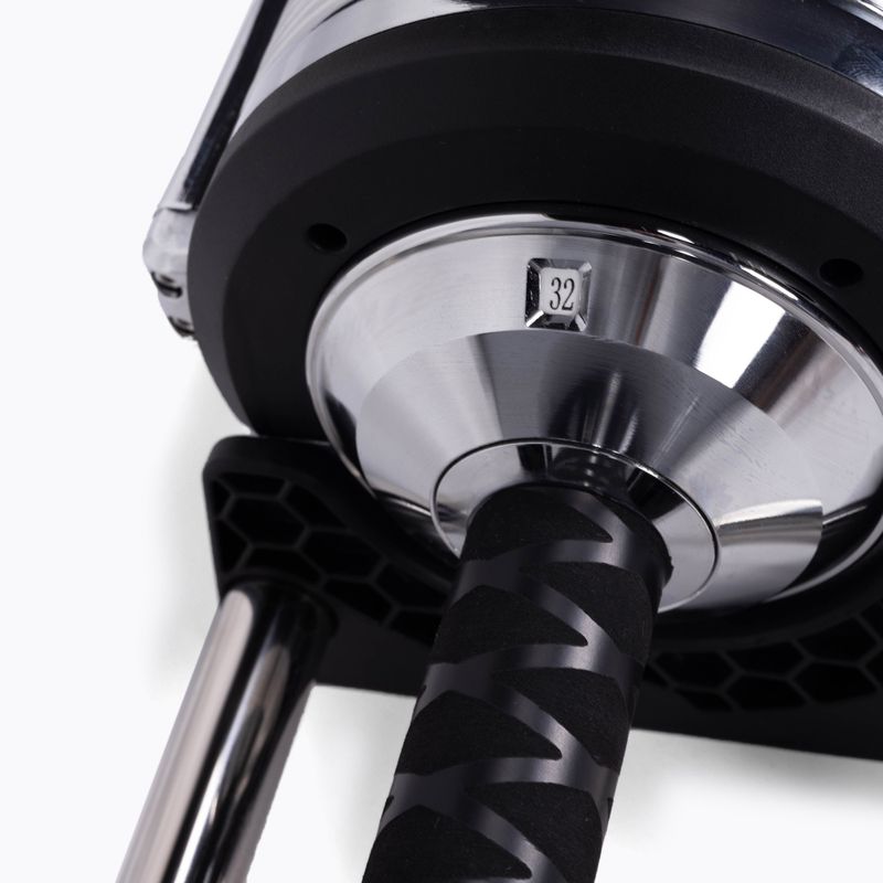 Állítható súlyzó XTREXO TRX-AD32C 3-32 kg ezüst 11