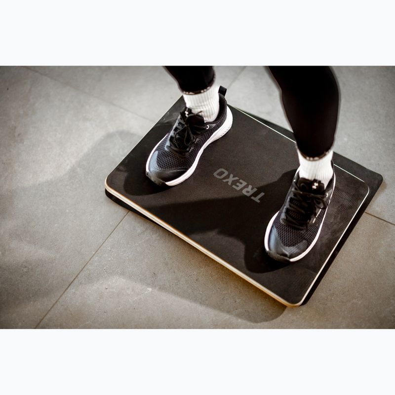 Balance board + szőnyeg XTREXO PP01 fekete 4