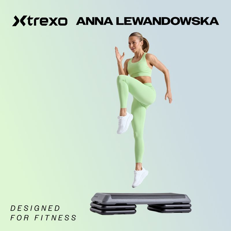 XTREXO aerobic stepper TXO-B4W008 rózsaszínű 2