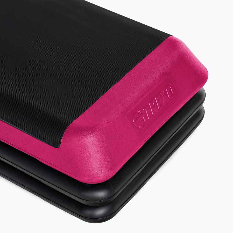 XTREXO Aerobic stepper AS01 fekete/rózsaszín 9