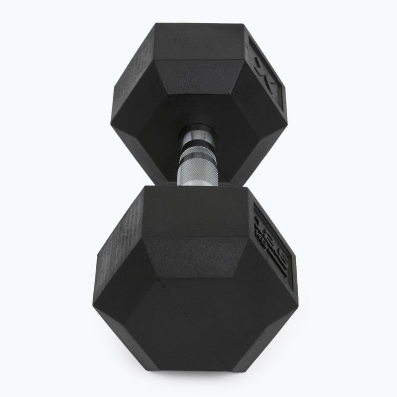 XTREXO Hex gumírozott súlyzó 12,5 kg 6