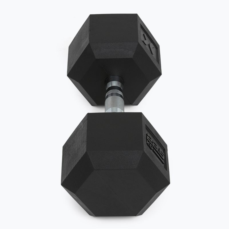 XTREXO Hex 22,5 kg-os gumírozott súlyzó 6
