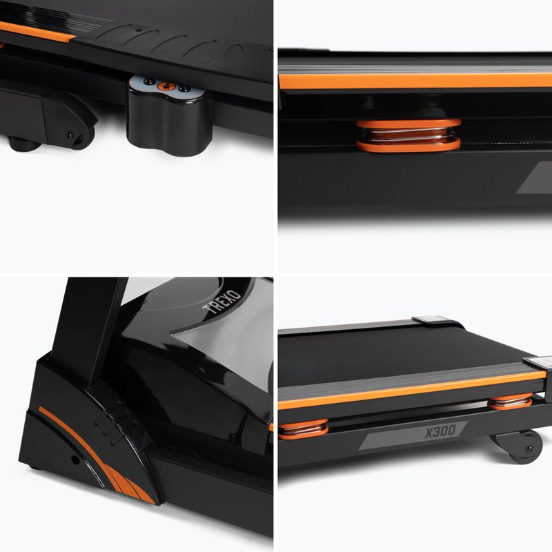 Elektromos futópad XTREXO X300 fekete 15