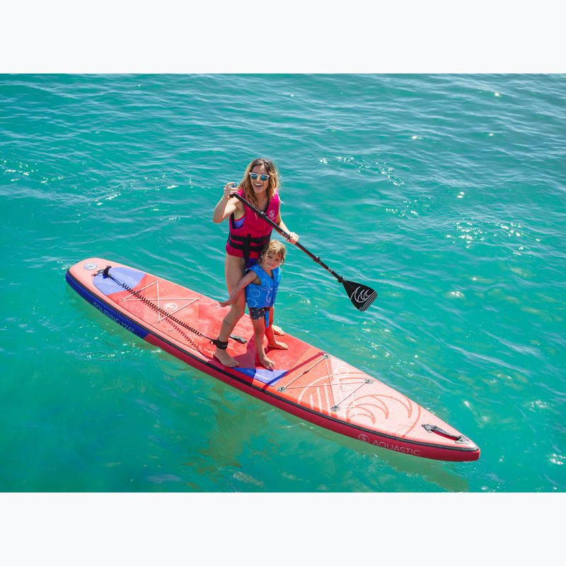 SUP AQUASTIC Touring deszka 12'6" 2024 piros 9