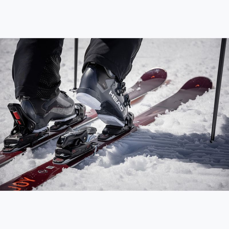 Női lesikló sílécek HEAD e-total Joy SW SLR Joy Pro + Protector SLR 11 GW sötétvörös/narancs 5