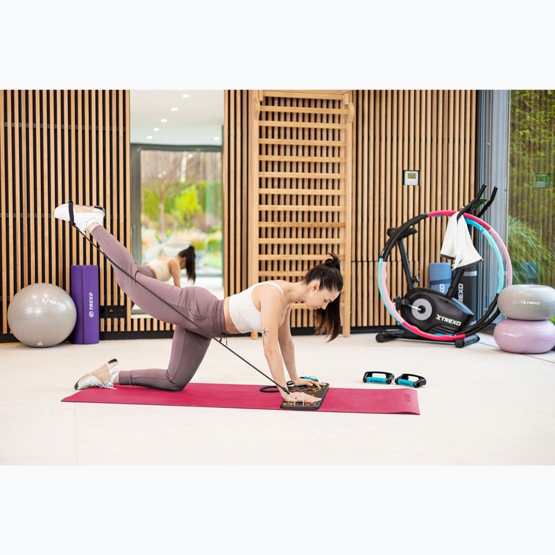 Fitness matrac XTREXO TRX-MJN001-PN 4 mm rózsaszín 7