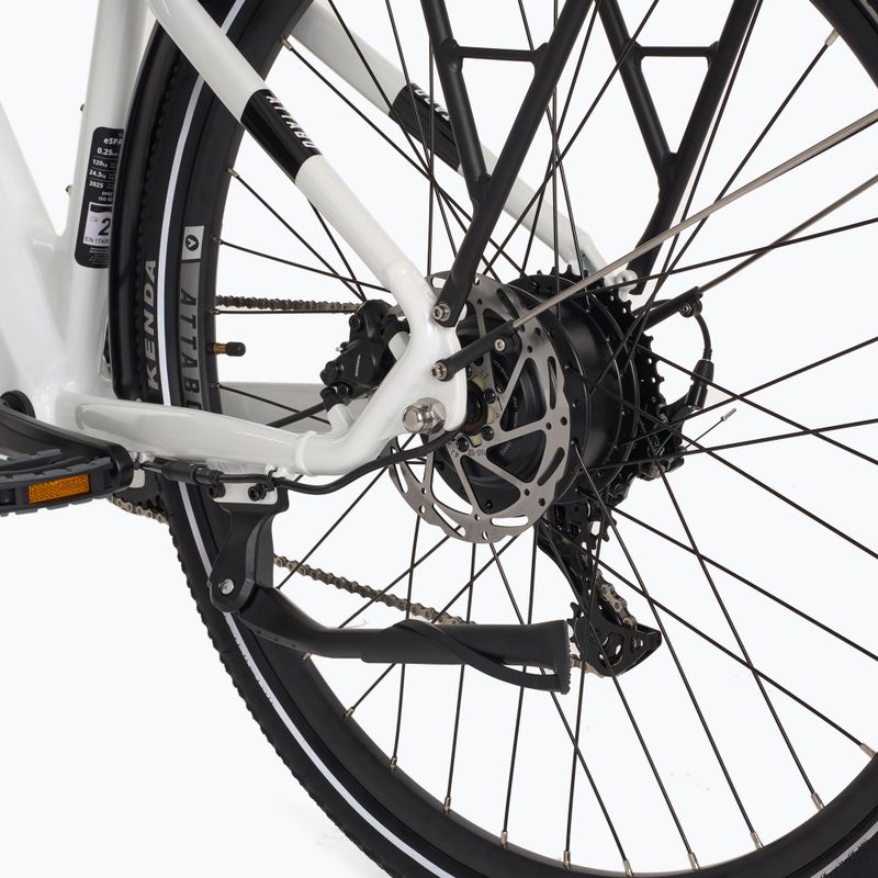 ATTABO E-SPATE 2.0 28" 36V 15Ah 540 Wh elektromos kerékpár fehér 9