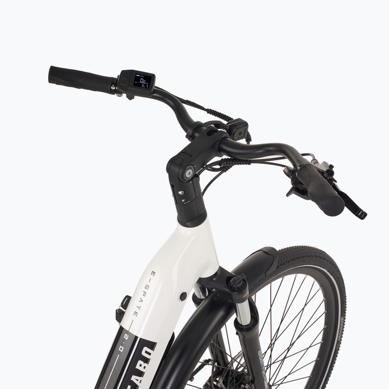 ATTABO E-SPATE 2.0 28" 36V 15Ah 540 Wh elektromos kerékpár fehér 10