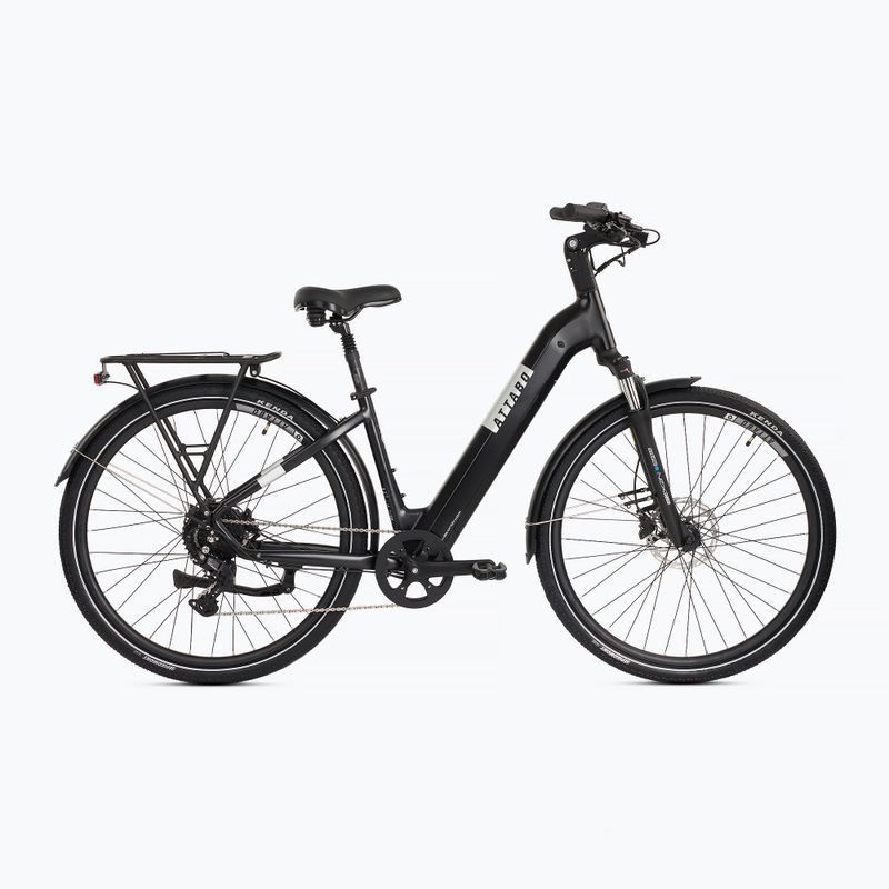 ATTABO E-SPATE 2.0 28" 36V 15Ah 540 Wh elektromos kerékpár, fekete színű