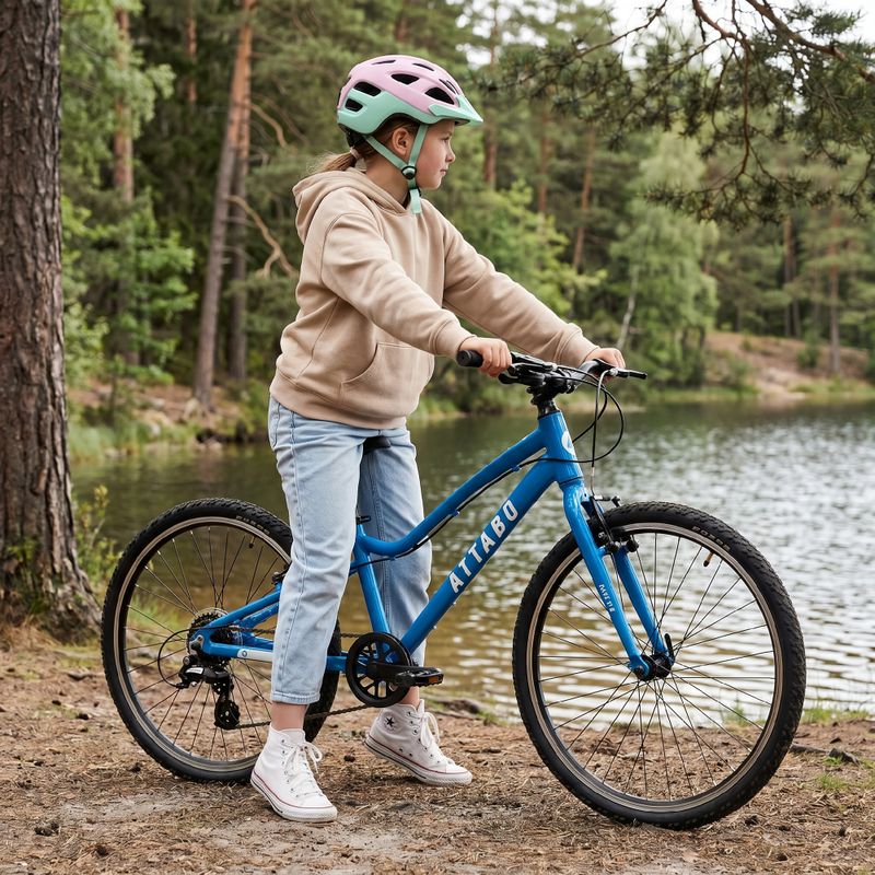 Gyermek kerékpár ATTABO EASE 24" kék 4