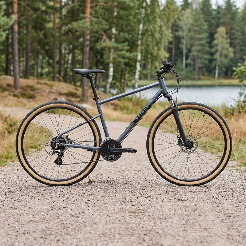 Férfi cross kerékpár ATTABO SANO 3.0 28" szürke 3