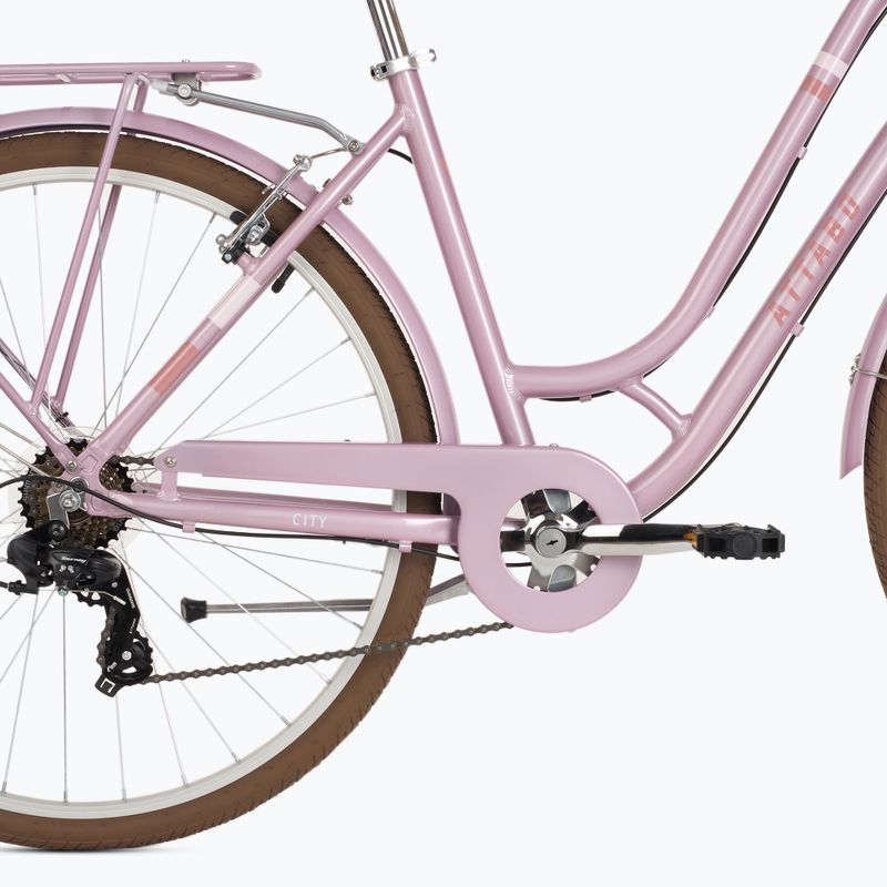 Női városi kerékpár ATTABO CITY 28" pink 5