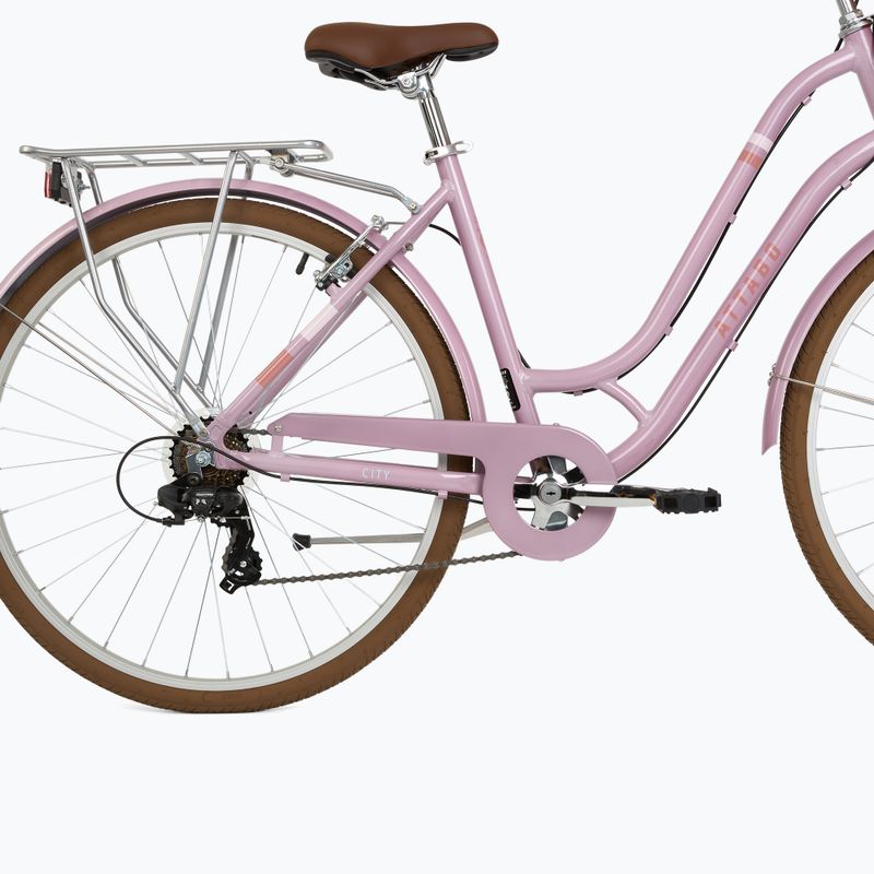 Női városi kerékpár ATTABO CITY 28" pink 5