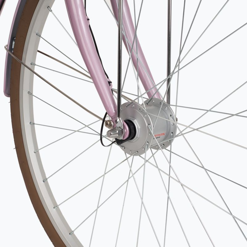 Női városi kerékpár ATTABO CITY 28" pink 6