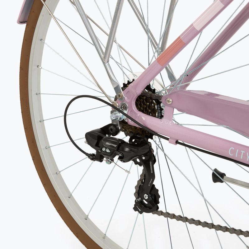 Női városi kerékpár ATTABO CITY 28" pink 7