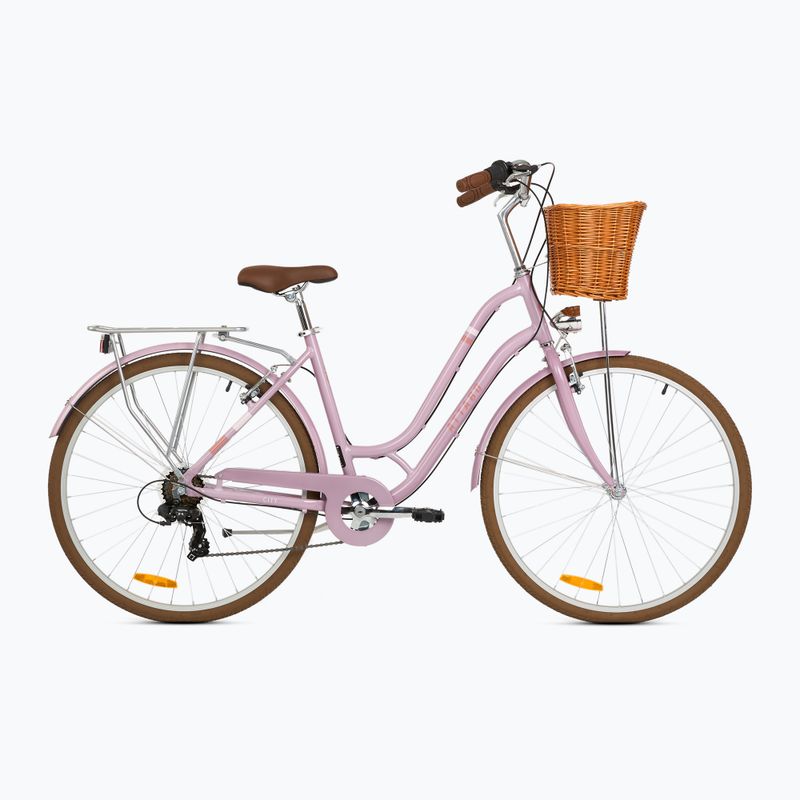 Női városi kerékpár ATTABO CITY 28" pink 14