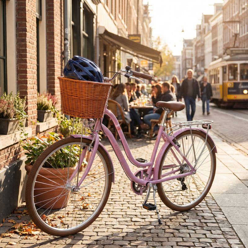 Női városi kerékpár ATTABO CITY 28" pink 18