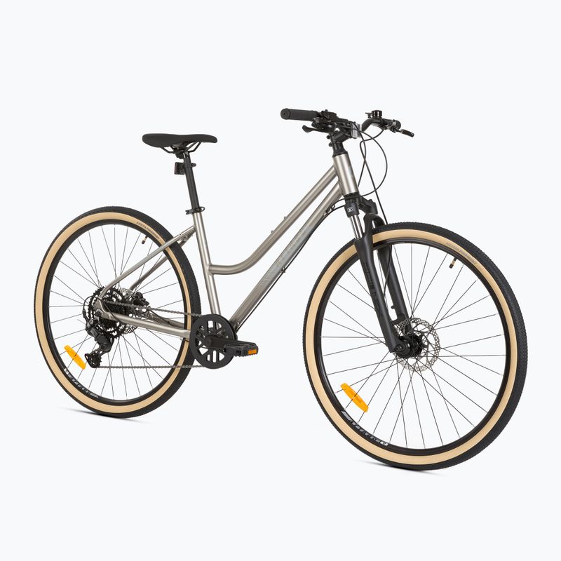 Női cross kerékpár ATTABO SANO 4.0 28" szürke 13