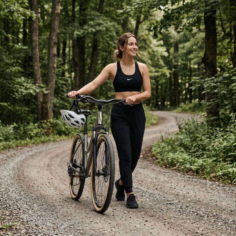 Női cross kerékpár ATTABO SANO 4.0 28" szürke 4