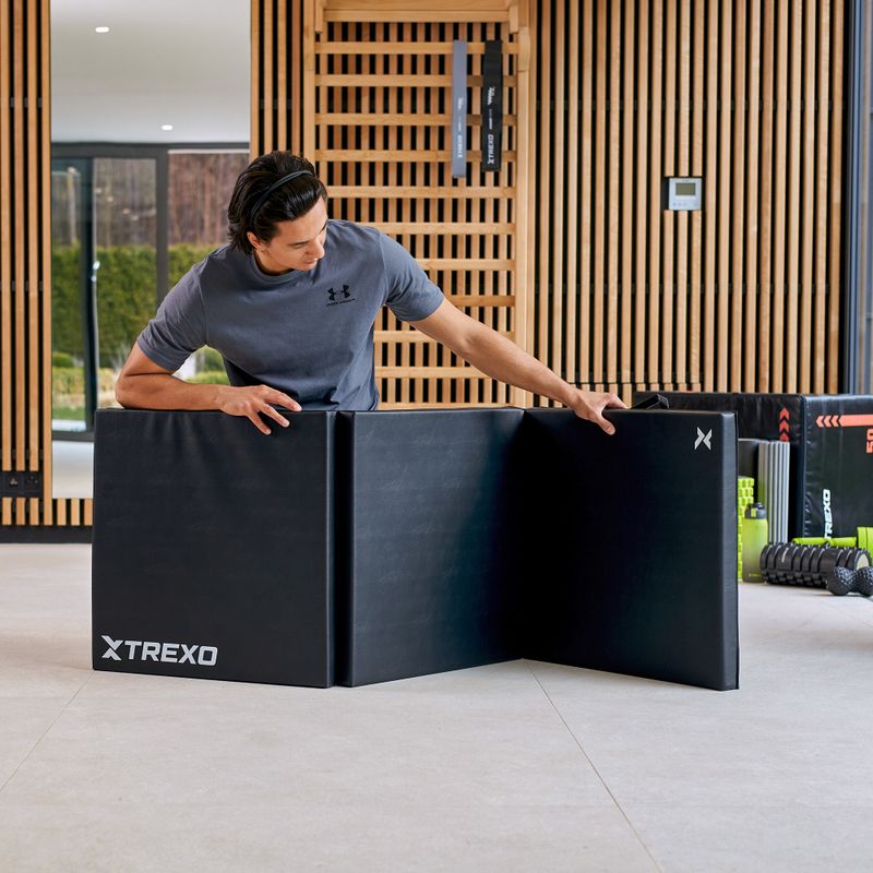 Gimnasztikai matrac XTREXO fekete 11