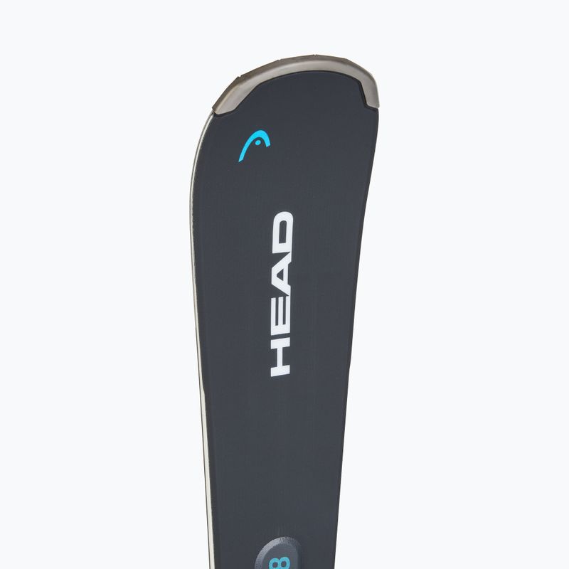 Lesikló léc HEAD Shape e-V8 SW AMT-PR + kötés Protector PR 11 GW anthracite/blue 6