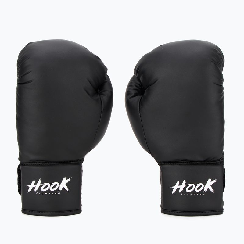 HOOK FIGHTING Gyermekek első edzés boksz szettje Fekete 2