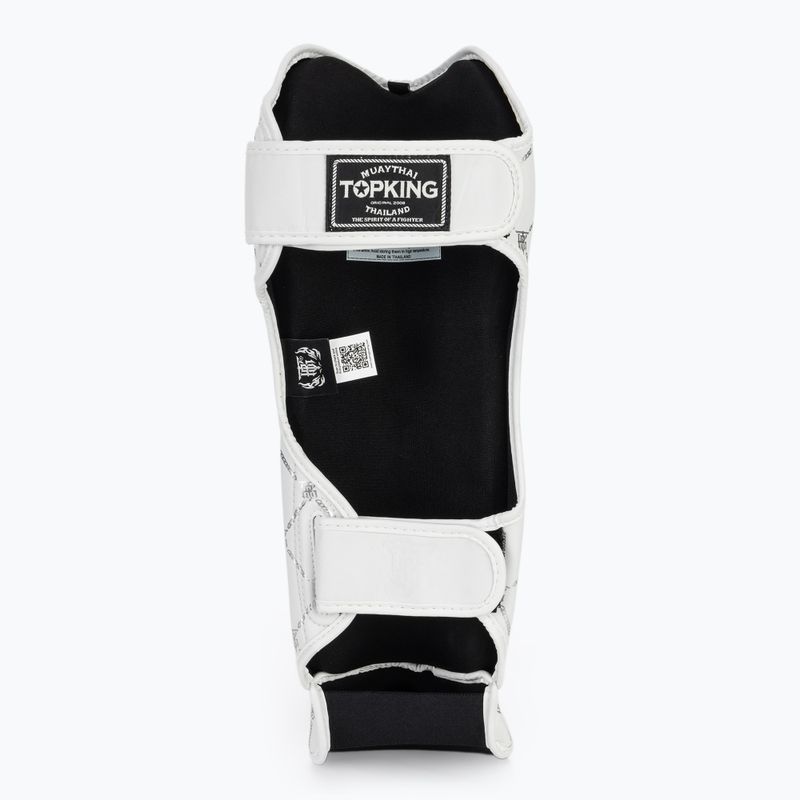 Top King Chain fehér/ezüst sípcsont- és lábfejvédők 5