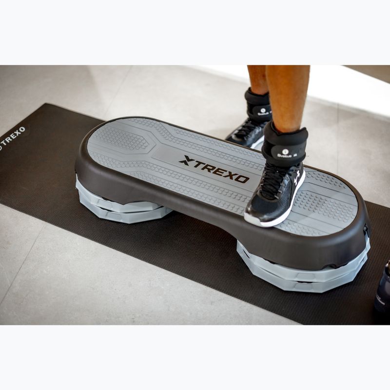 XTREXO aerobic stepper TXO-B4W006 szürke 5