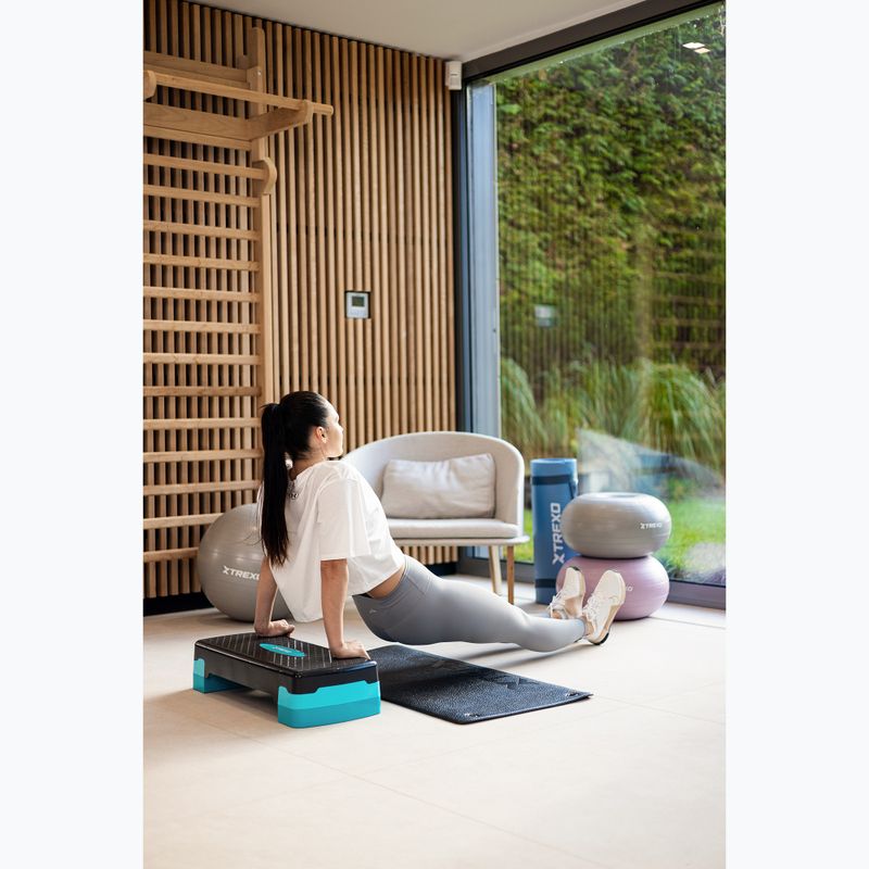 XTREXO aerobic stepper TXO-B4W008 kék 4