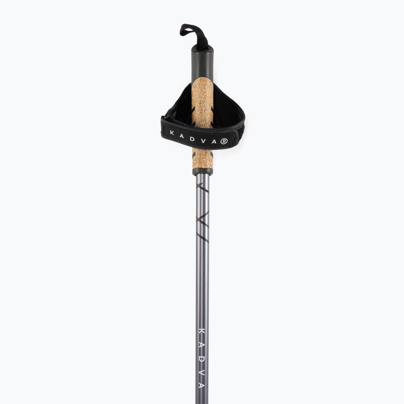 KADVA Aruku állítható fekete nordic walking botok 5