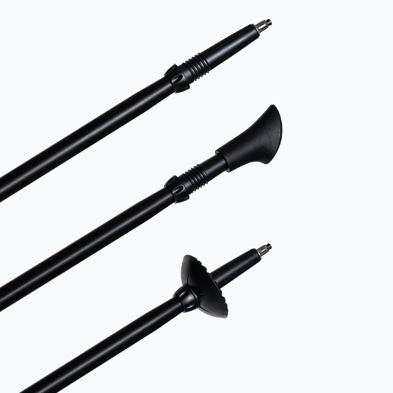 KADVA Aruku állítható fekete nordic walking botok 8