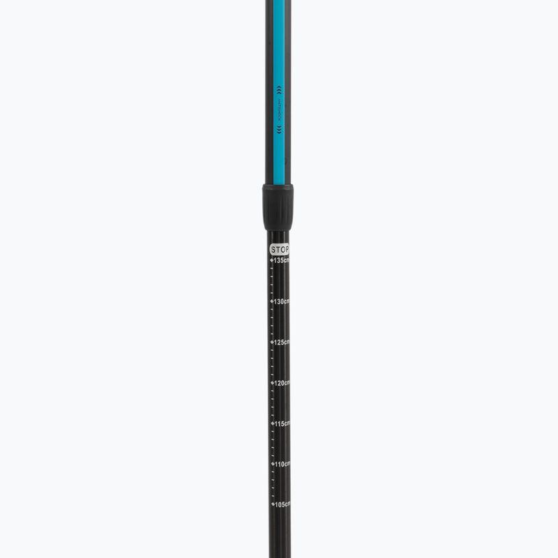 Kék, állítható KADVA Luna nordic walking botok 9