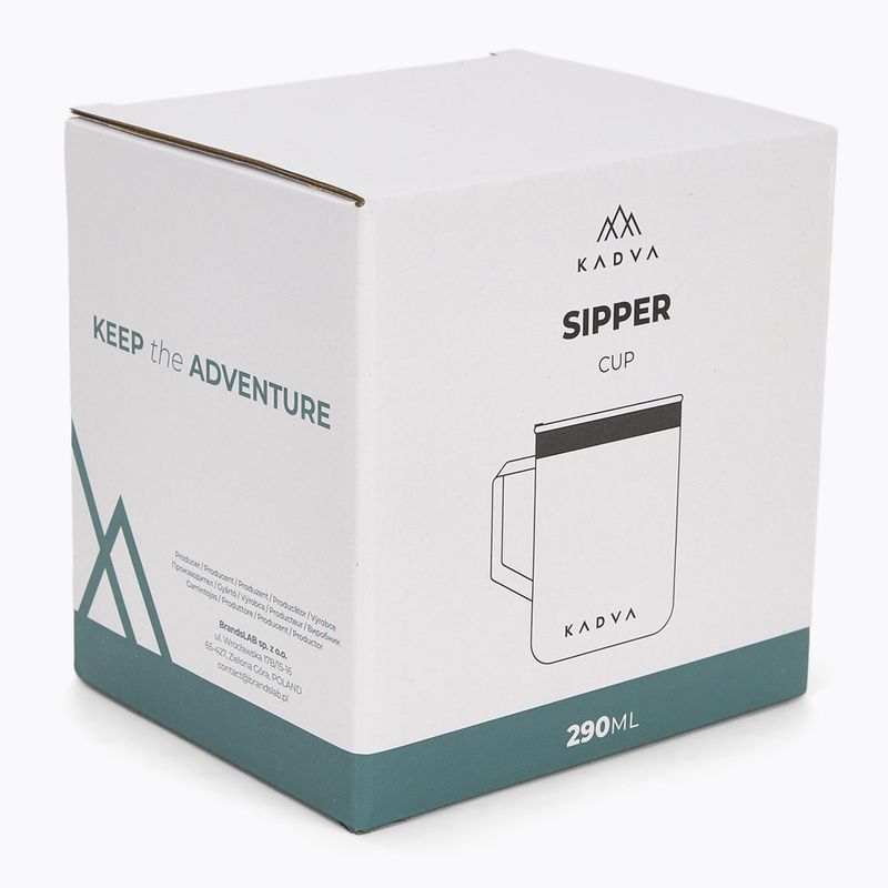 KADVA Sipper 290 ml-es termikus bögre fekete 6
