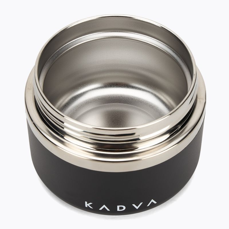 KADVA Eater szigetelt ebédtartály 350ml fekete 5