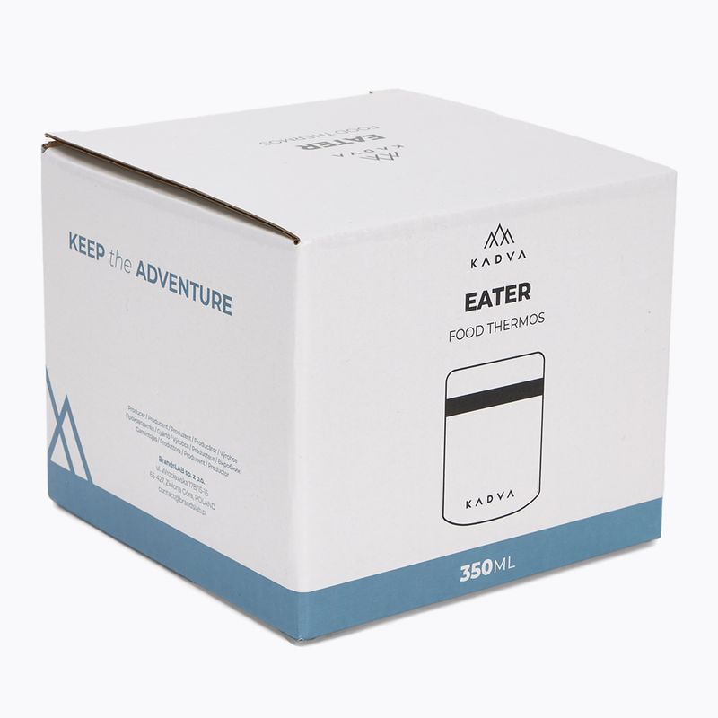 KADVA Eater szigetelt ebédtartály 350ml fekete 6