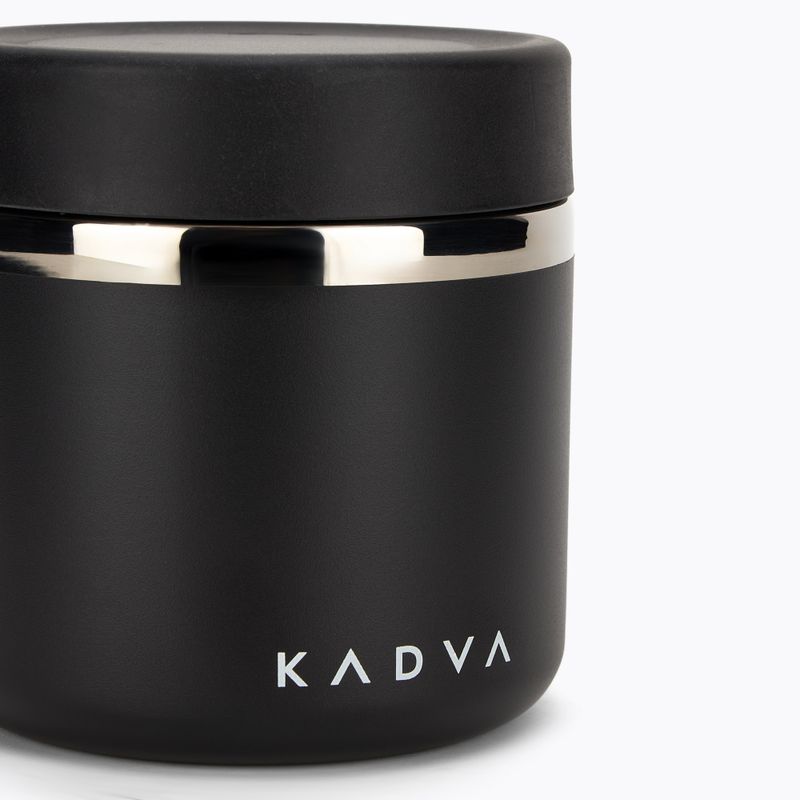 KADVA Eater 600 ml szigetelt ebédtartó fekete 3