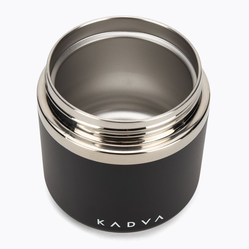 KADVA Eater 600 ml szigetelt ebédtartó fekete 5